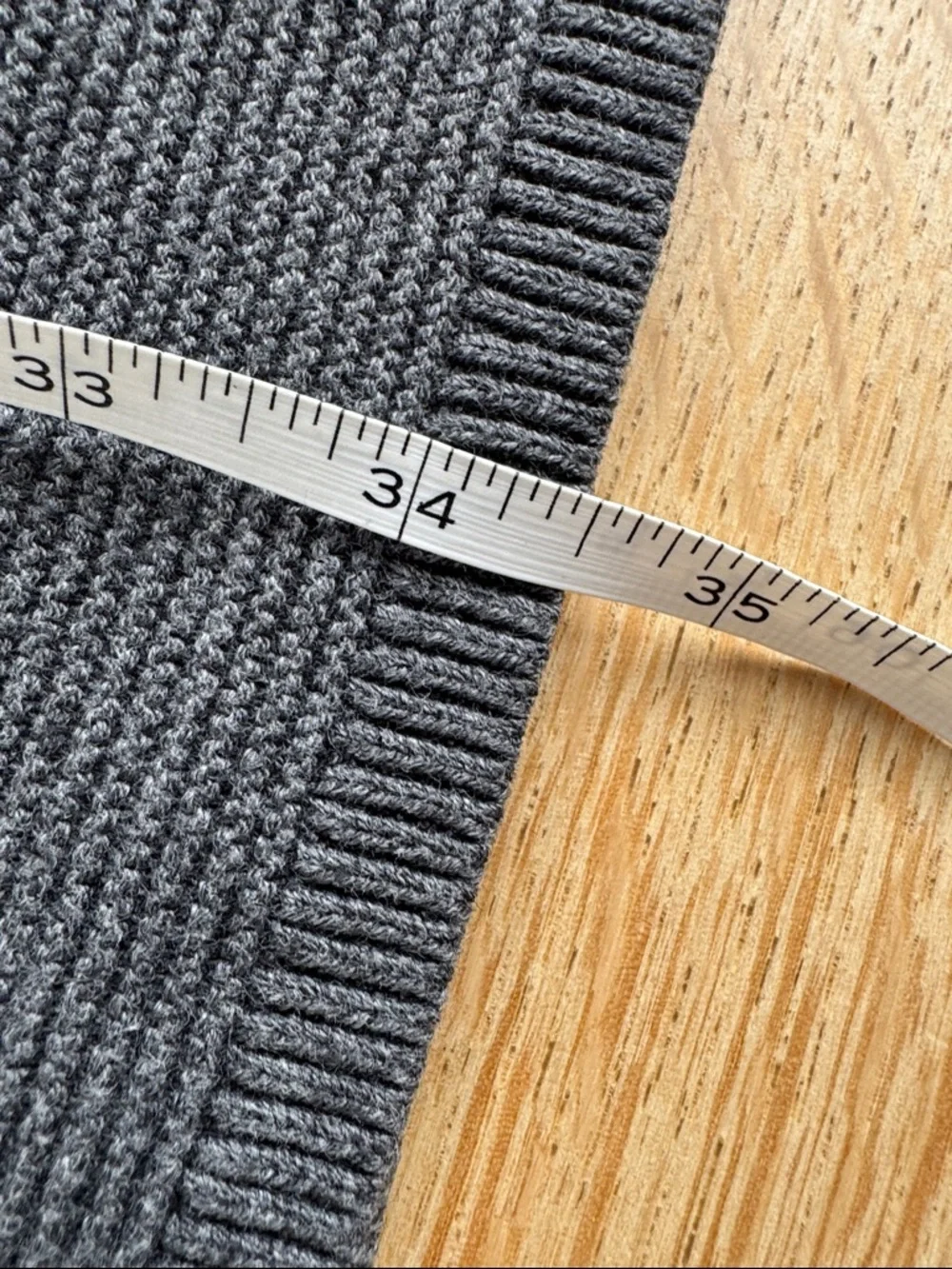 Banana Republic Open-Front Long Gray Cardigan - Picture 8 of 9